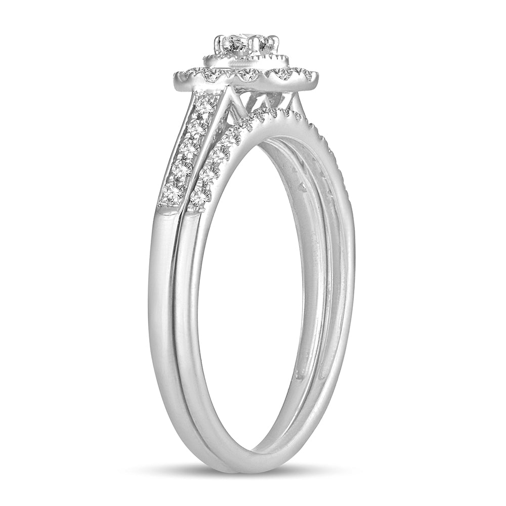 14K 0.33ct Diamond Bridal Ring