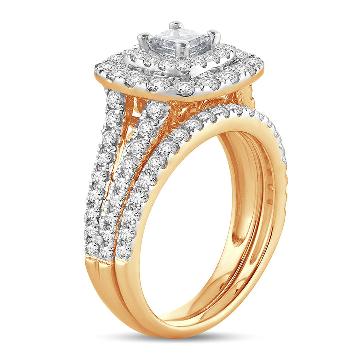 14K 2.00CT Diamond Bridal Ring