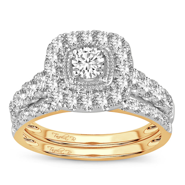 14K 1.50CT DIAMOND BRIDAL RING