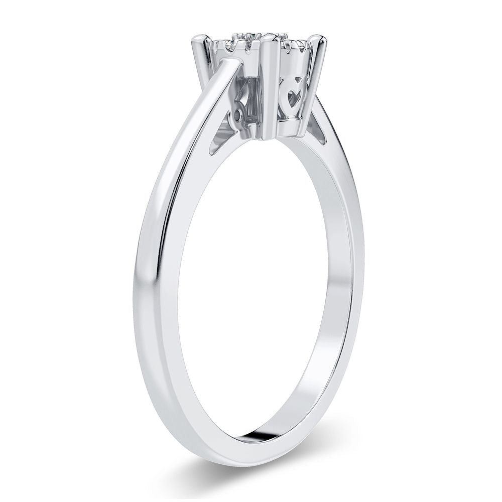 14K 0.14CT Diamond Ring