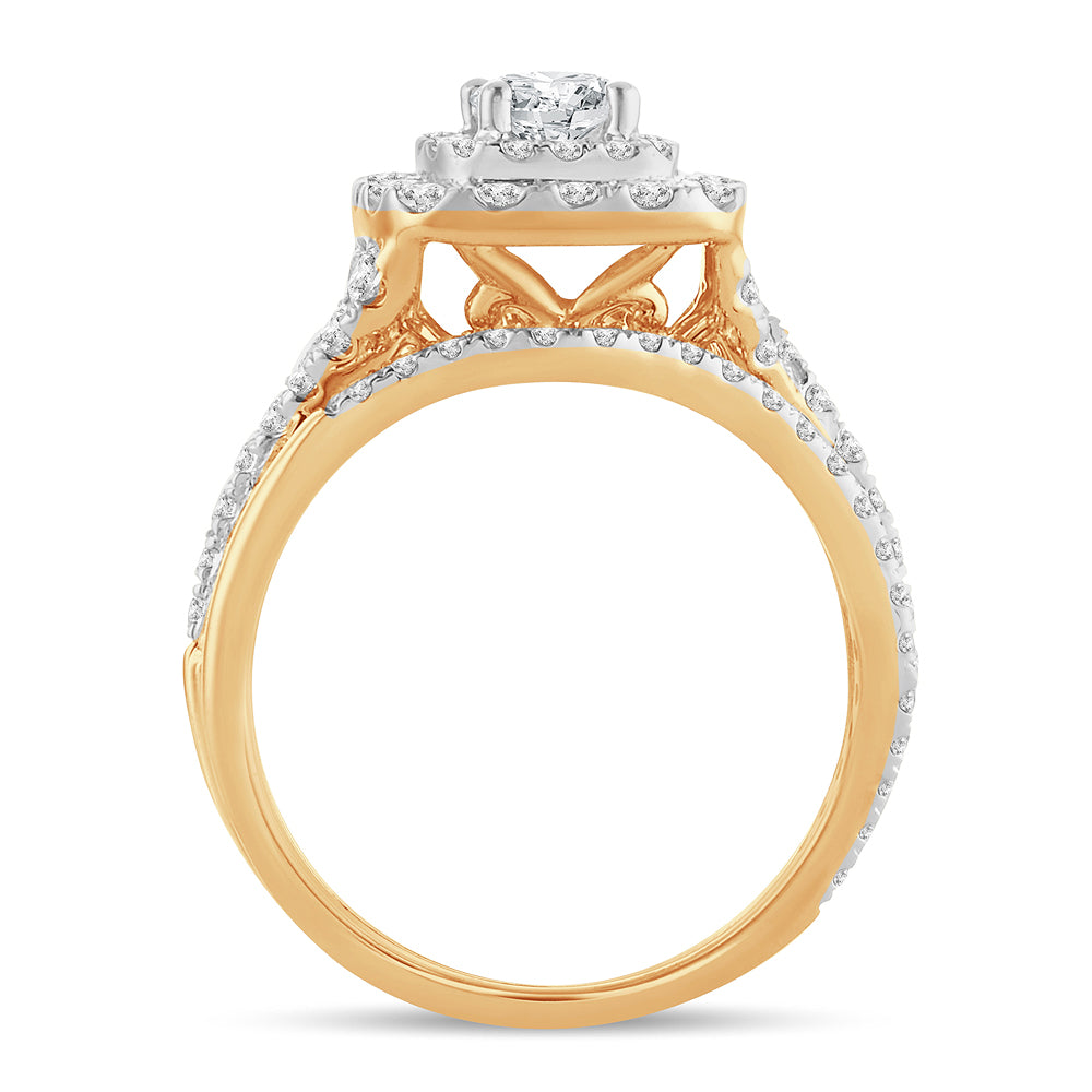 14K 1.50CT Diamond Bridal Ring