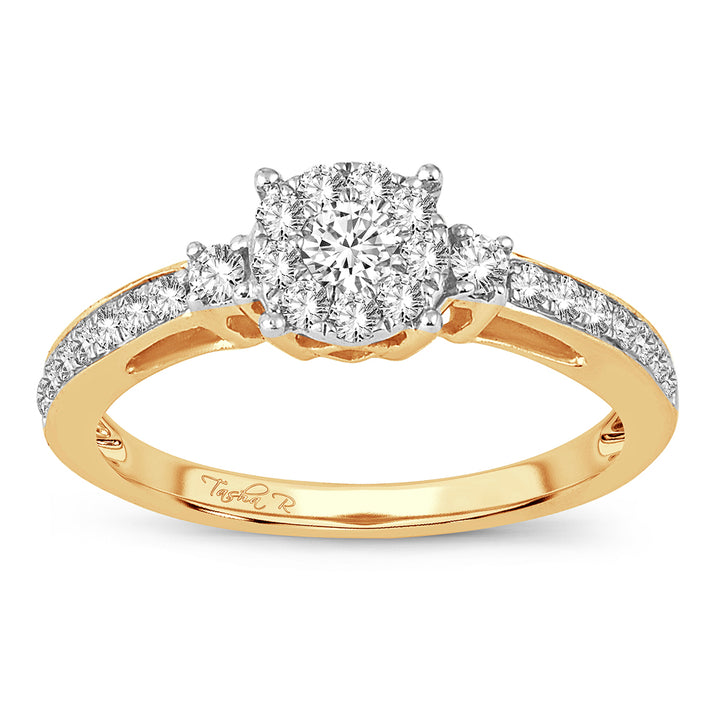 14k 0.50 Engagement Ring