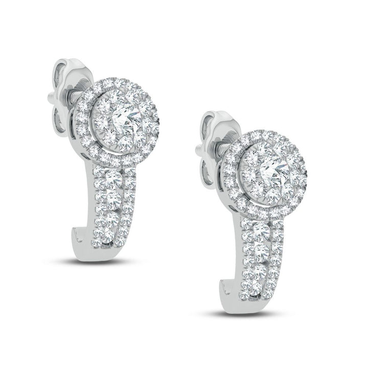 14K 0.50CT DIAMOND EARRING