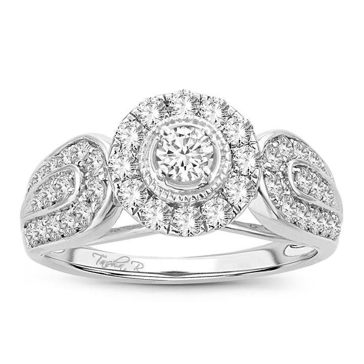 14K 1.00ct Diamond Engagement Ring