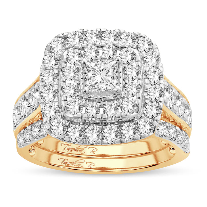 14K 2.00CT Diamond BRIDAL RING