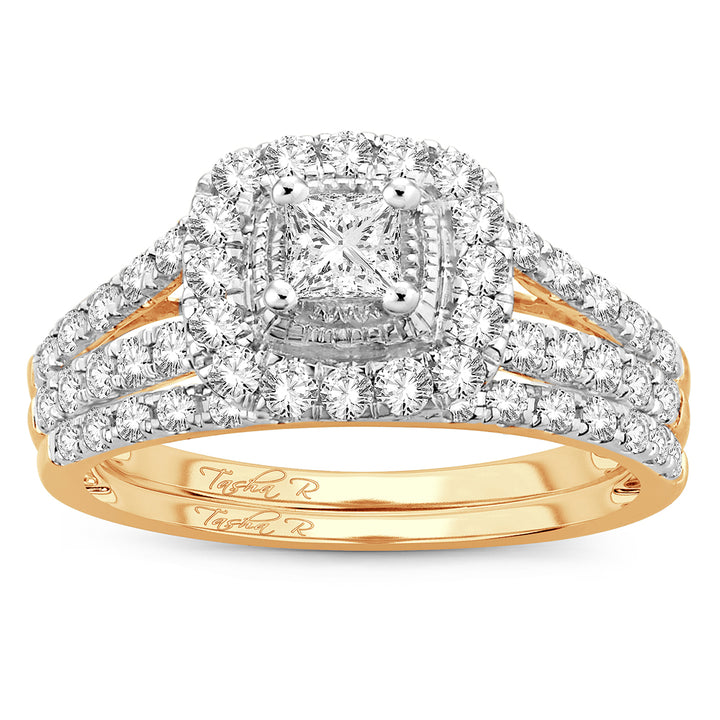 14K 1.00CT Diamond BRIDAL RING