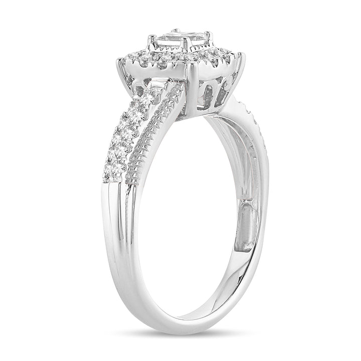 14K 0.75CT Diamond Engagement Ring