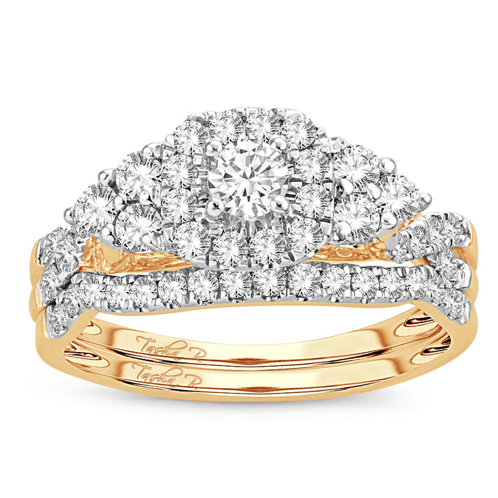 14K 1.00CT DIAMOND BRIDAL RING