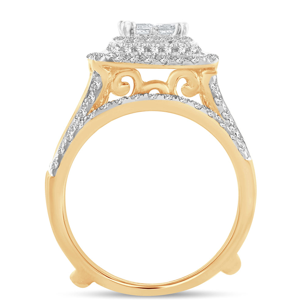 14K 2.01CT BRIDAL DIAMOND RING