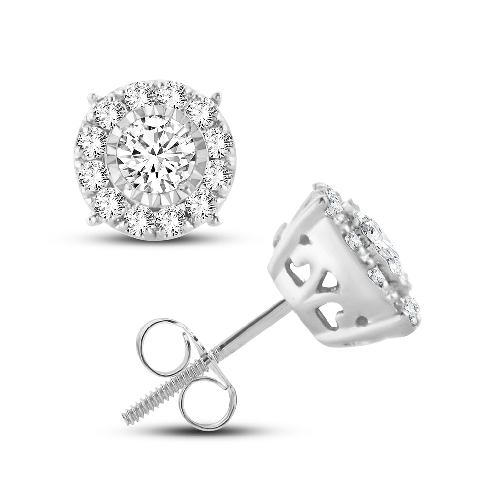 Gorgeous 14K 0.52CT DIAMOND EARRING