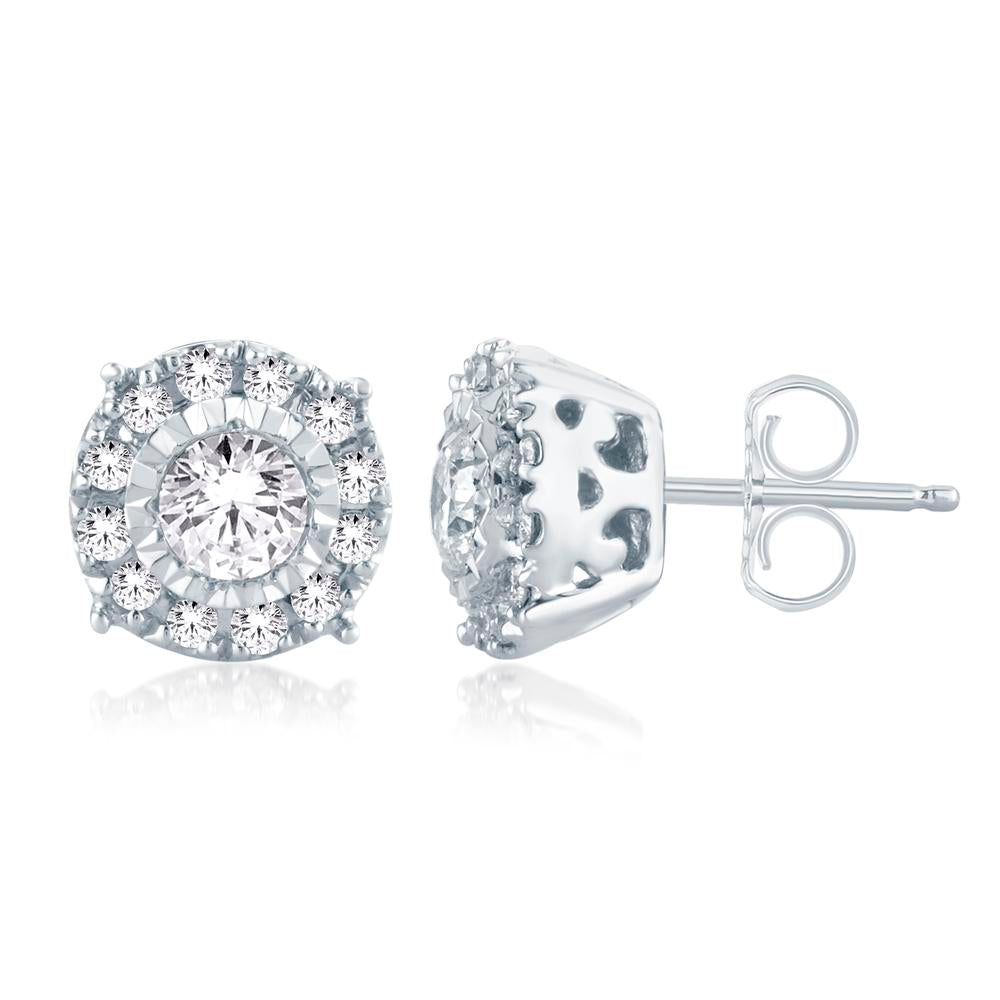 Beautiful 14K 0.26ct Diamond Earring