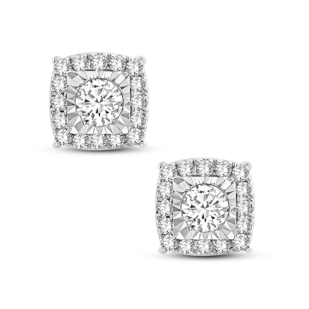 14K 0.50CT DIAM EARRING