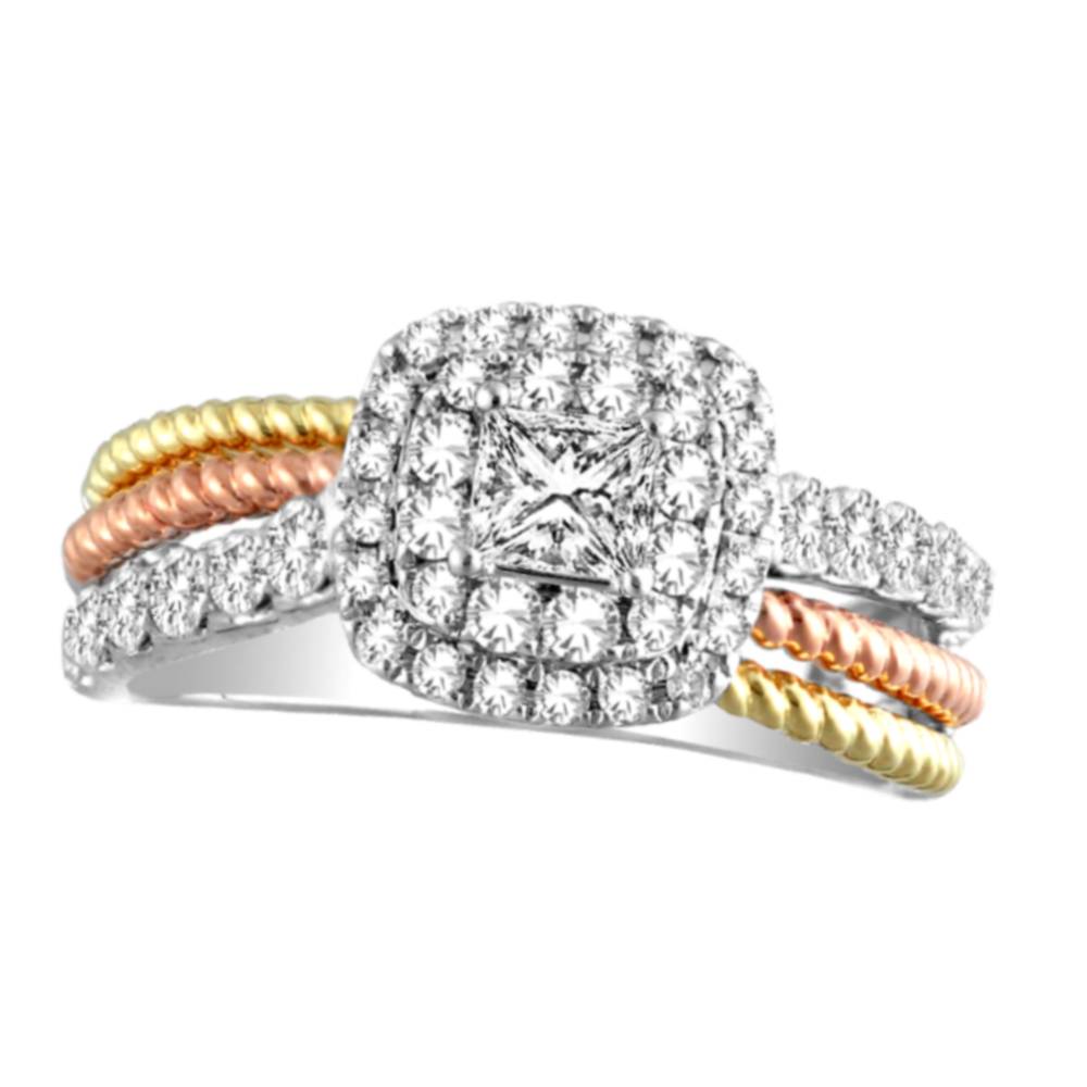 Elegant 14K 1.00CT Diamond RING
