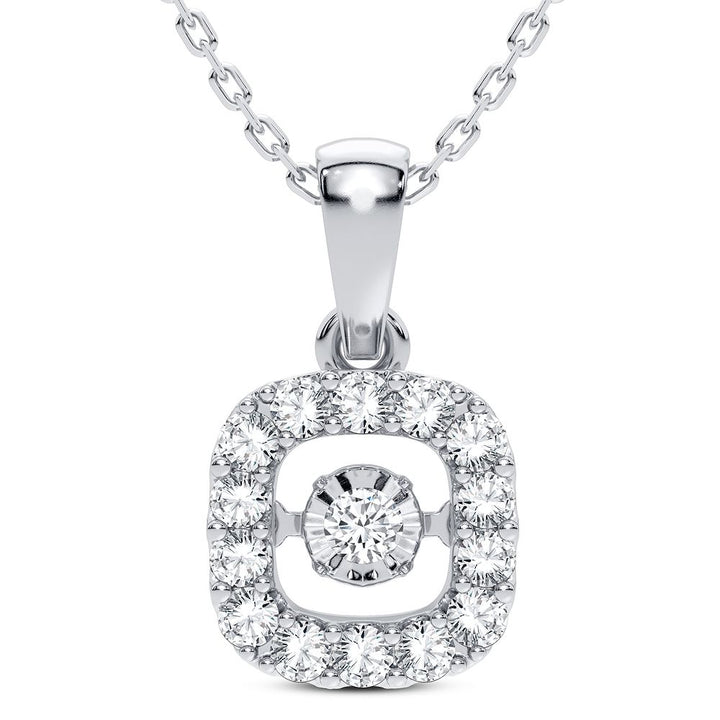 14K 0.25CT DIAMOND PENDANT