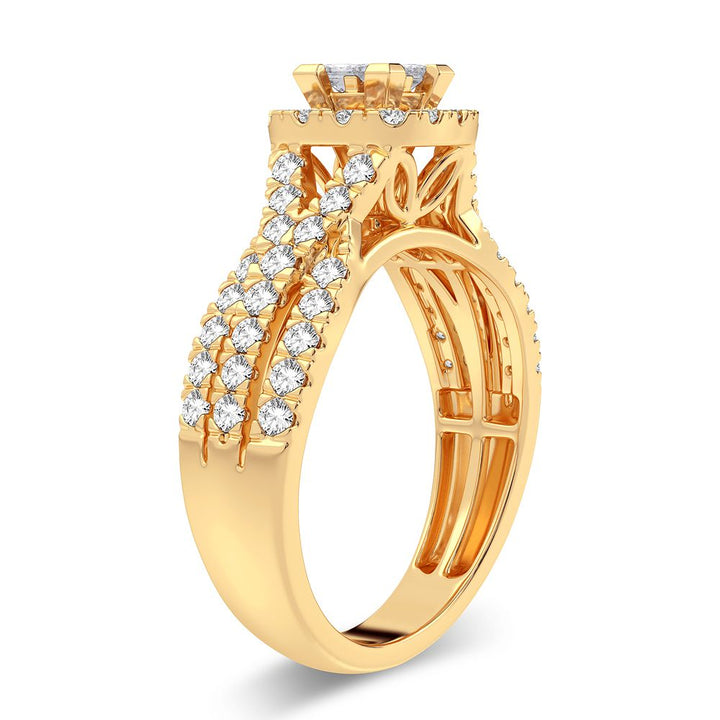 10K 1.00CT Diamond Ring