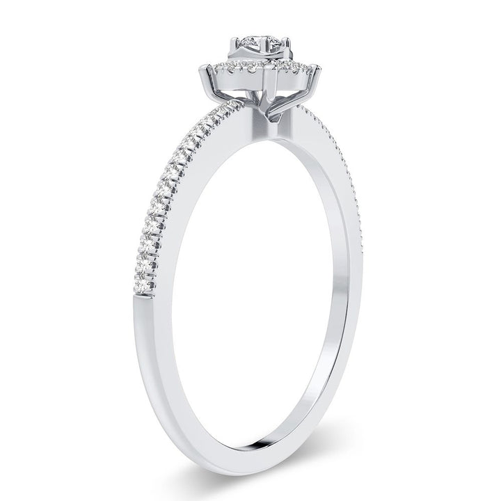 14K 0.16CT Diamond Ring