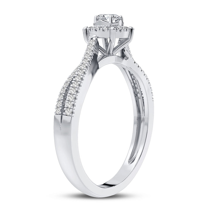 14K 0.25CT Diamond Ring