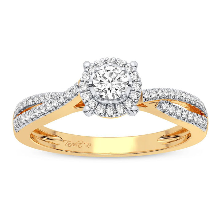 14K 0.25CT Diamond Ring