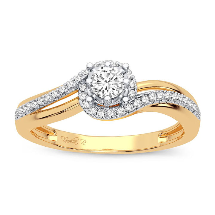 14K 0.20CT Diamond Ring