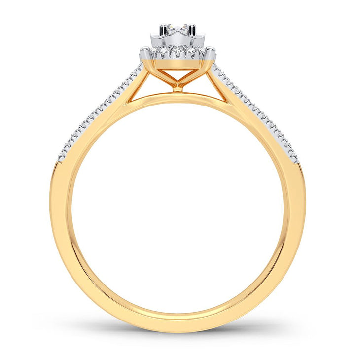 14K 0.25CT Diamond Ring