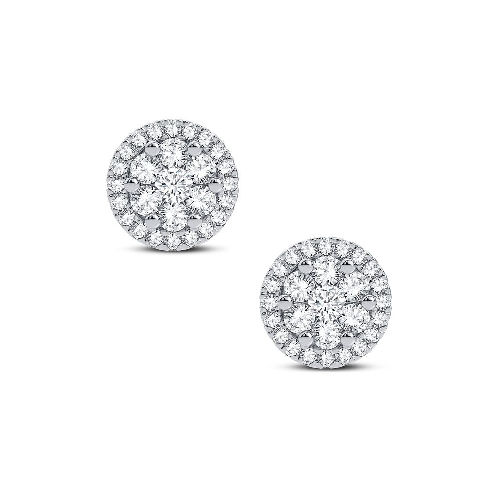 Exquisite 14K 0.50CT DIAMOND EARRING