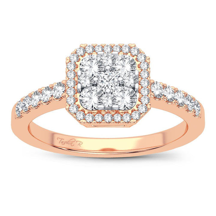 14K 0.50CT DIAMOND RING