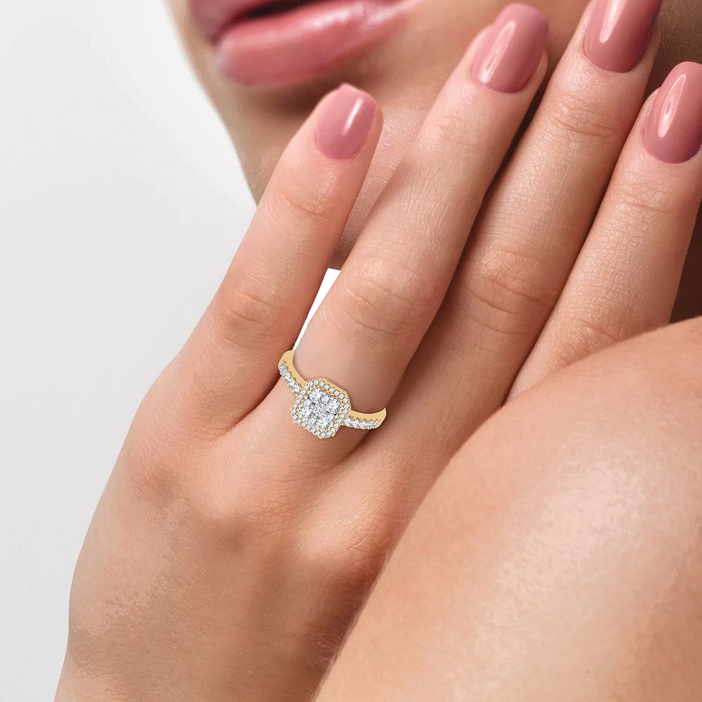 14K 0.50CT DIAMOND RING