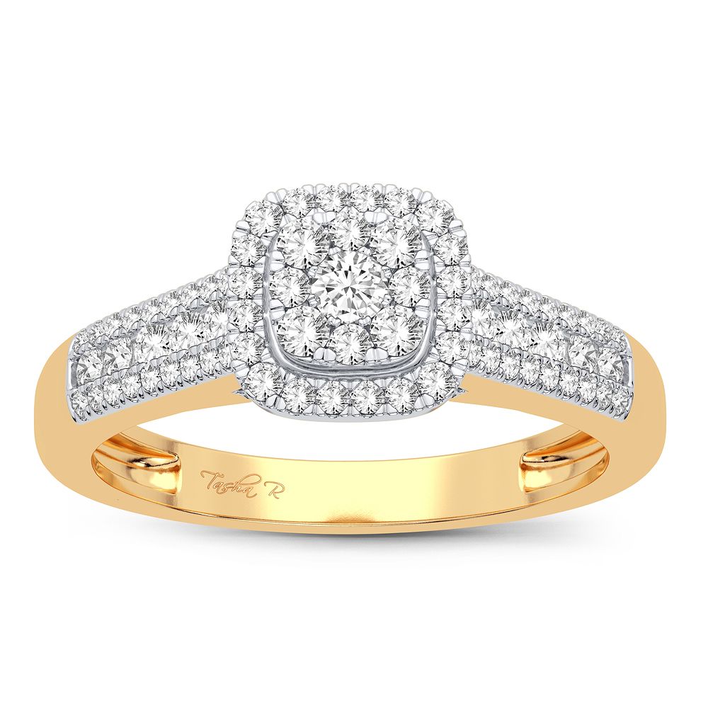 14K 0.45CT Diamond Ring