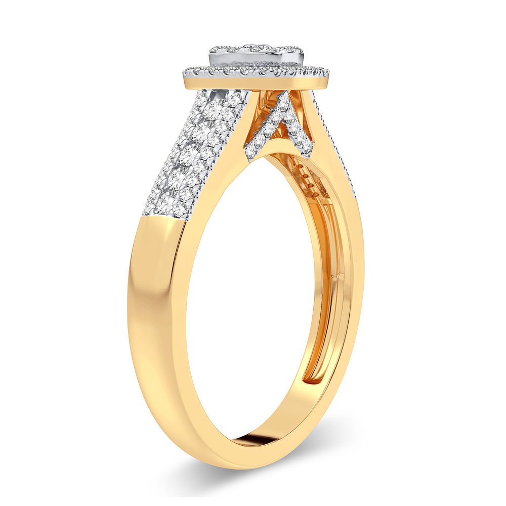 14K 0.45CT Diamond Ring