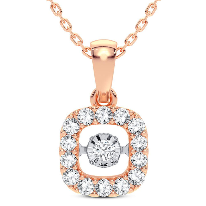 14K 0.25CT DIAMOND PENDANT