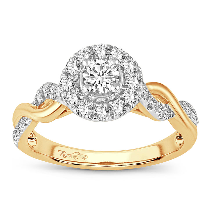 14K 0.64CT Diamond RING