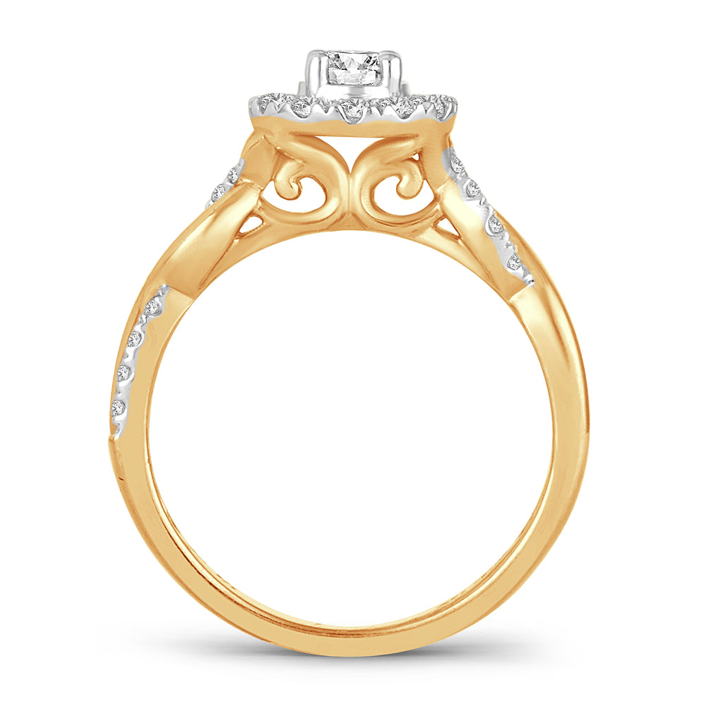 14K 0.64CT Diamond RING