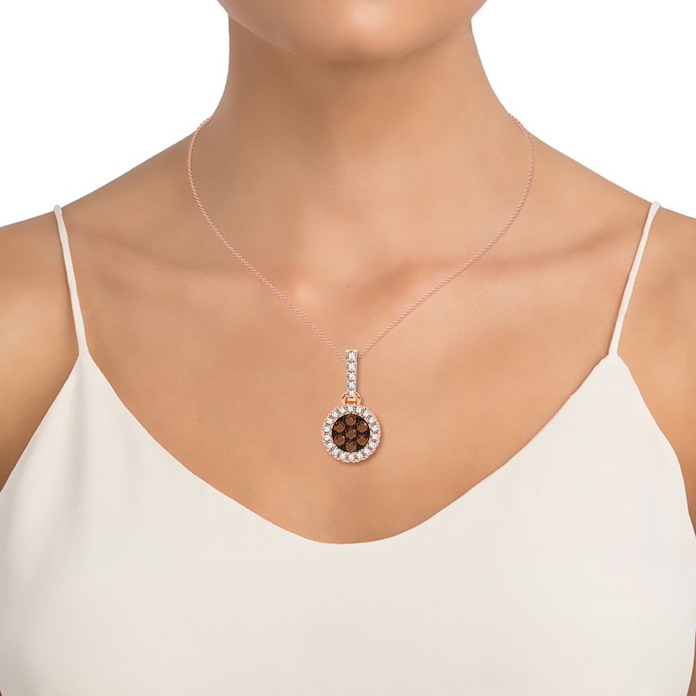 14K 0.25CT Diamond Pendant