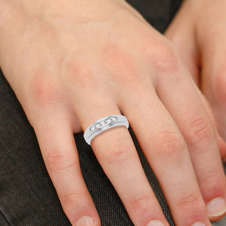 14K 0.50CT DIAMOND MENS RING