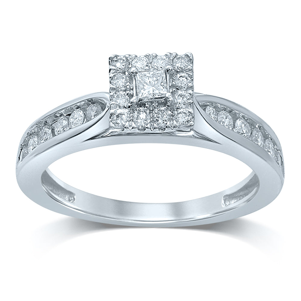 Dazzling 14K 0.50CT Diamond RING