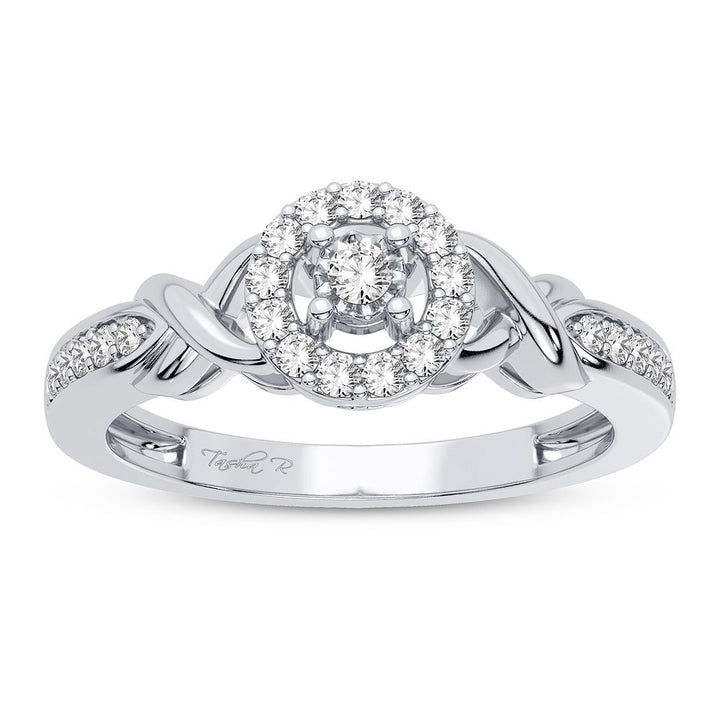 14K 0.17CT Diamond Ring