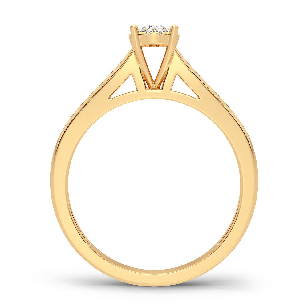 14K 0.22CT Diamond Ring