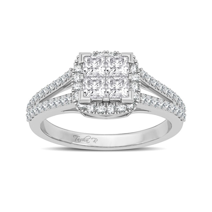 14K 0.62CT Diamond Ring