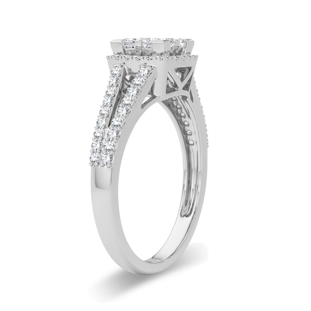 14K 0.62CT Diamond Ring