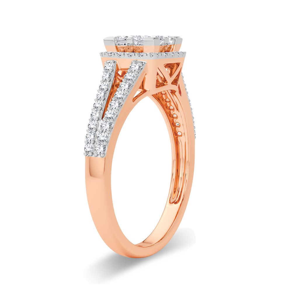 14K 0.62CT Diamond Ring