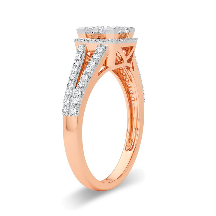 14K 0.62CT Diamond Ring