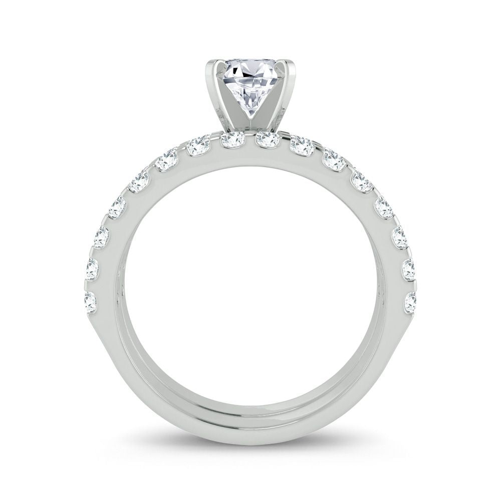 14K 1.00ct Diamond Mounting Ring