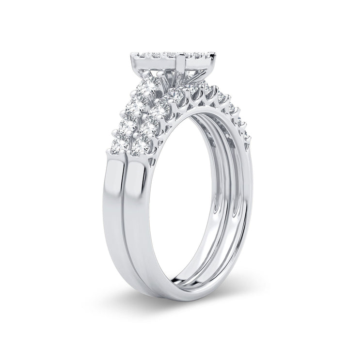 14K 1.00CT Diamond Bridal Ring