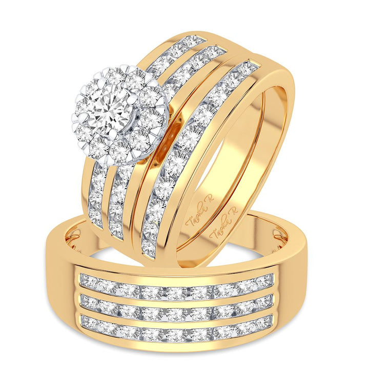 14K 1.50CT DIAMOND BRIDAL RING