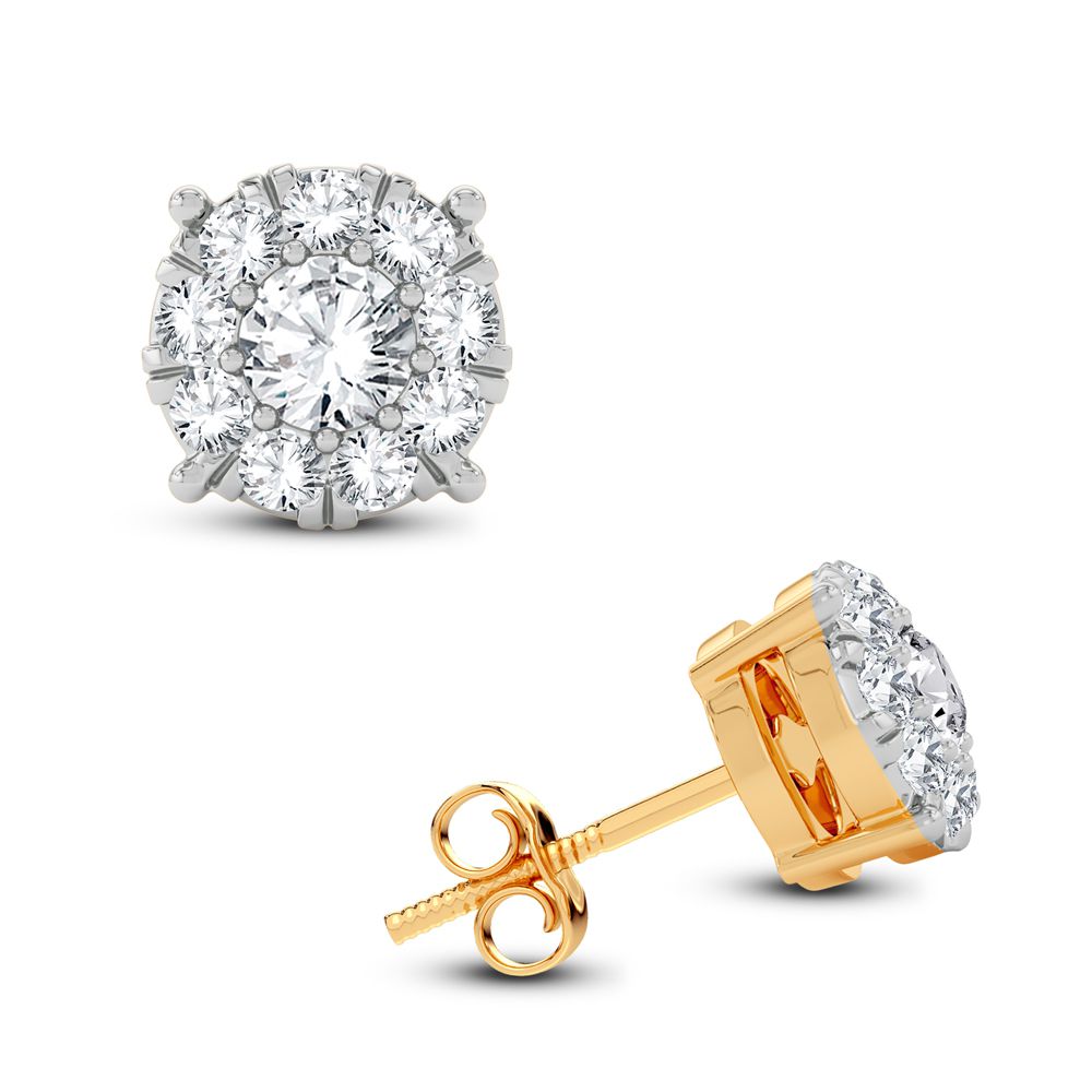 14K 0.25CT Diamond Earring