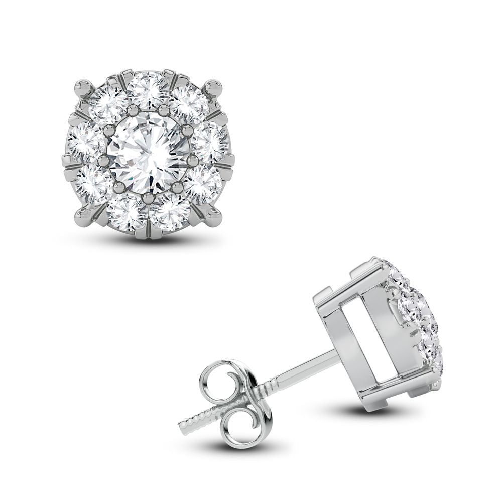 14K 0.50CT Diamond Earring