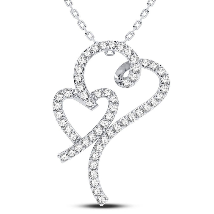 14K 0.25CT Diamond Pendant