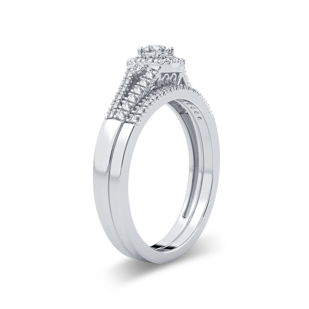 14K 0.33CT Diamond Bridal Ring