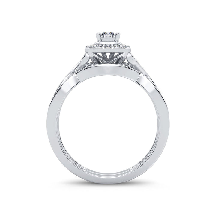 10K 0.40CT Diamond Bridal Ring