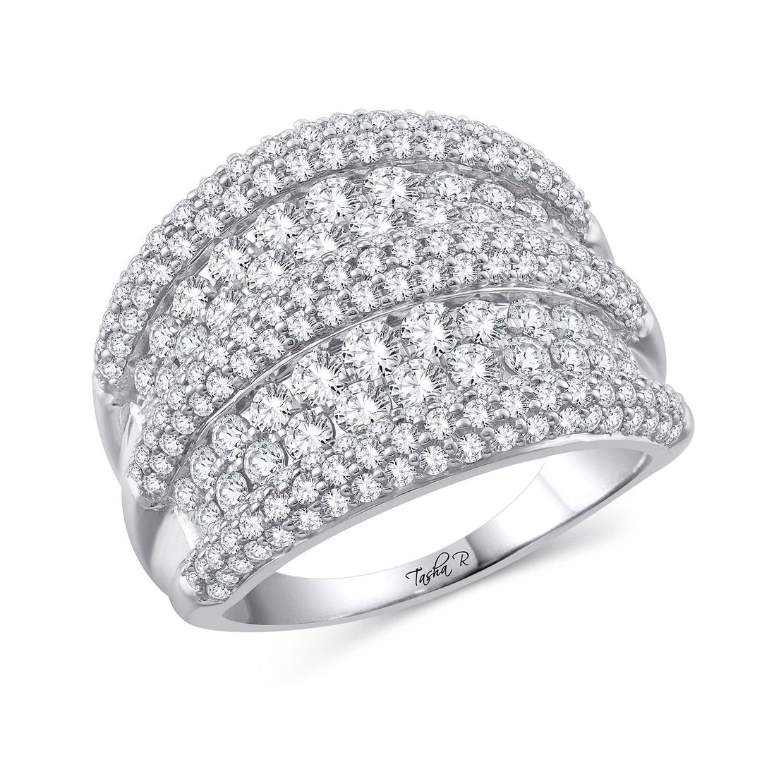 14K 2.61CT Diamond Band